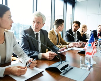 professional presentation at government workgroup meeting on public policy and conservation in Arizona